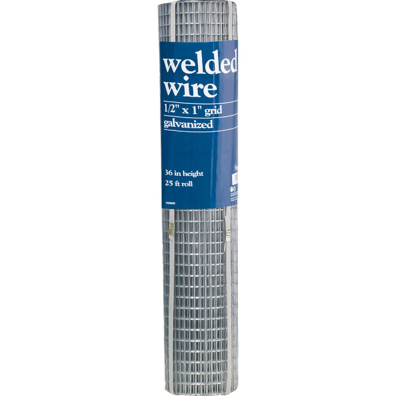 Do it Utility 36 In. H. x 25 Ft. L. (1x1/2) Galvanized Welded Wire Fence