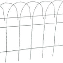 Best Garden 14 In. H x 20 Ft. L Galvanized Wire Decorative Border Fence