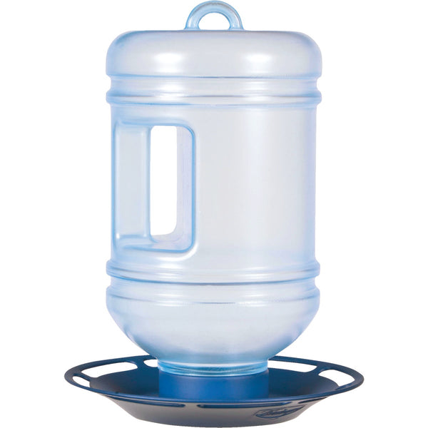 Perky-Pet 1.5 Qt. Blue Water Cooler Bird Waterer