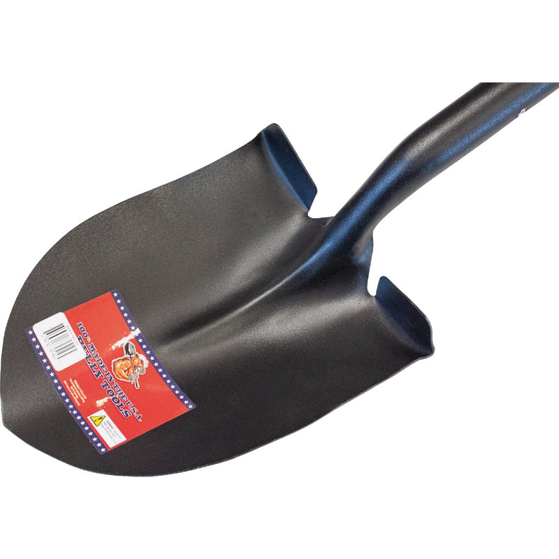 Bully Tools 50 In. Fiberglass Handle Round Point Shovel