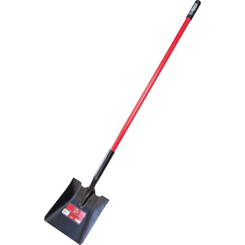 Bully Tools 50 In. Fiberglass Handle Square Point Shovel