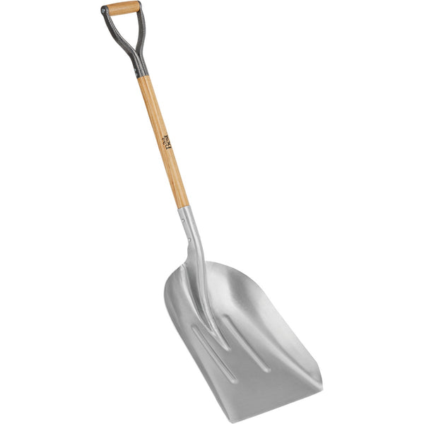 Do it Best 27 In. Wood D-Grip Handle #12 Aluminum Scoop Shovel