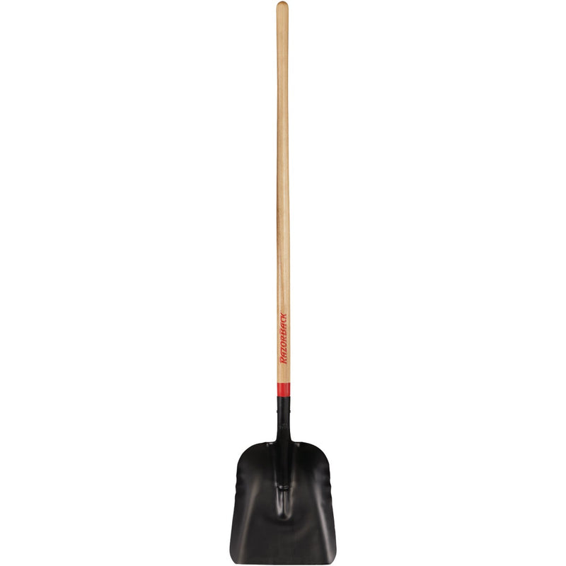 Razor-Back 48 In. Wood Handle Square Point Shovel