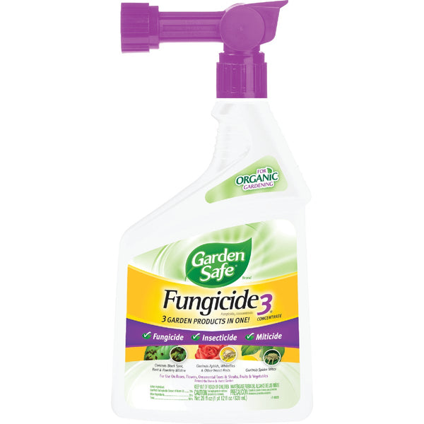 Garden Safe Fungicide 3 28 Oz. Ready To Spray Hose End Fungicide