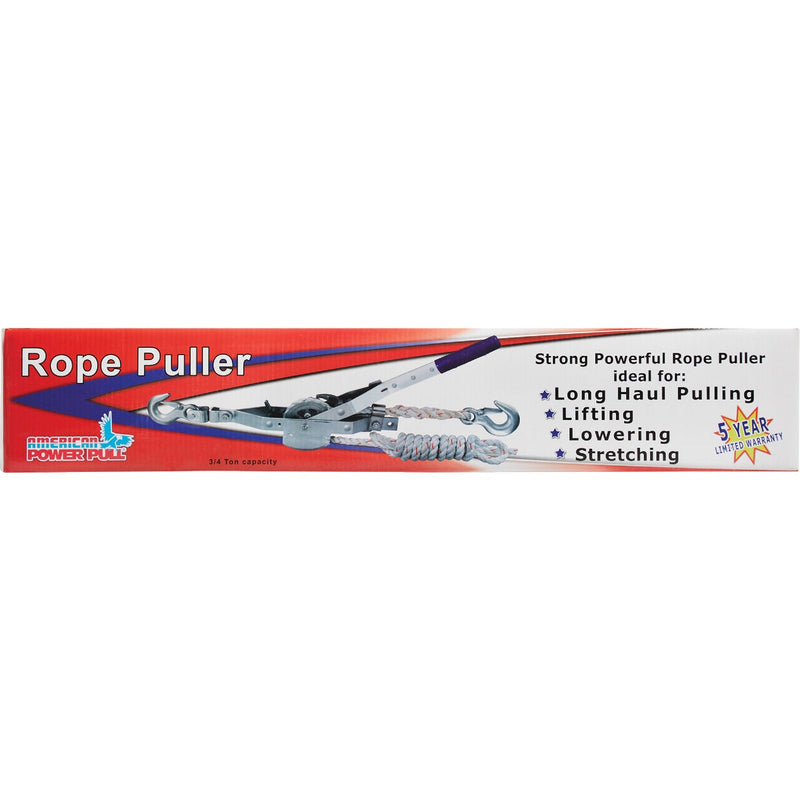 American Power Pull 3/4-Ton Capacity 10:1 Leverage Rope Puller