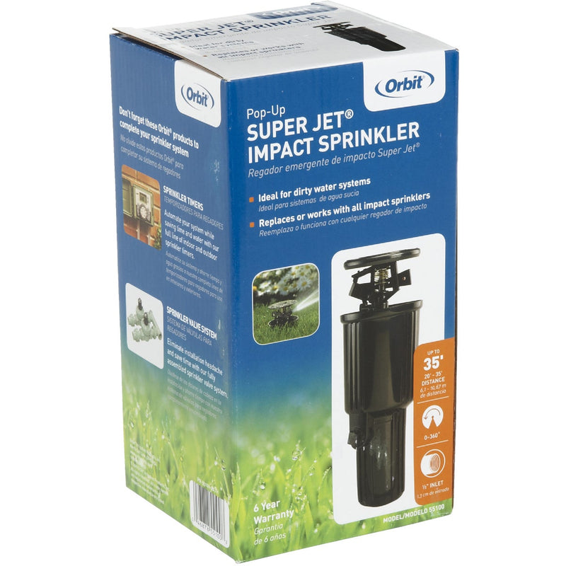 Orbit WaterMaster 3 In. Full or Partial Circle Pop-up Impact Head Sprinkler