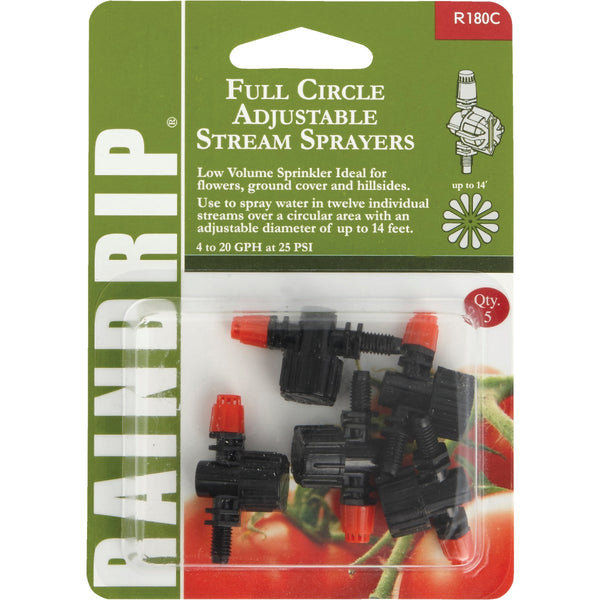 Raindrip Full Circle Adjustable Sprayer (5-Pack)