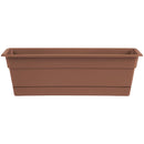 Bloem Dura Cotta 24 In. Plastic Terra Cotta Flower Box