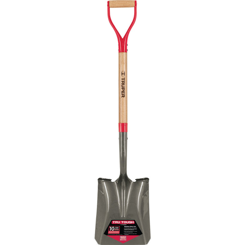 Truper Tru Tough 30 In. Wood D-Handle Square Point Shovel