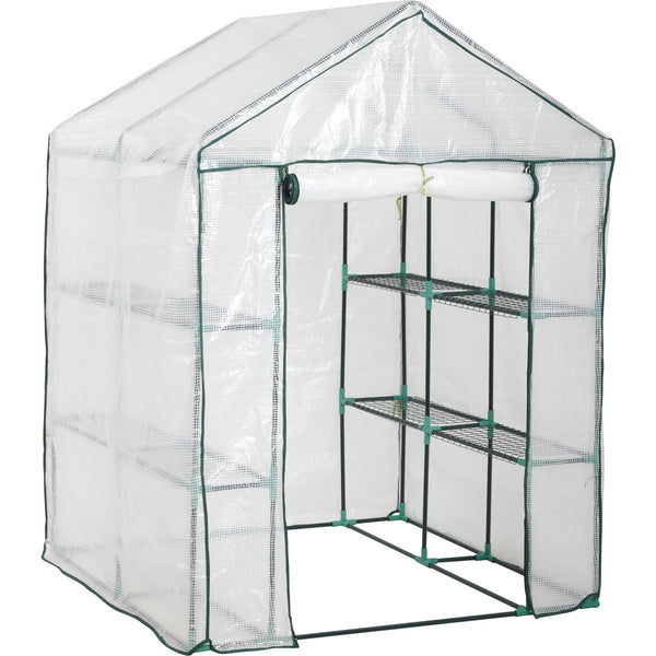 Best Garden 4 Ft. 8 In. W. x 6 Ft. 5 In. H. x 4 Ft. 8 In. D. Walk-In Greenhouse