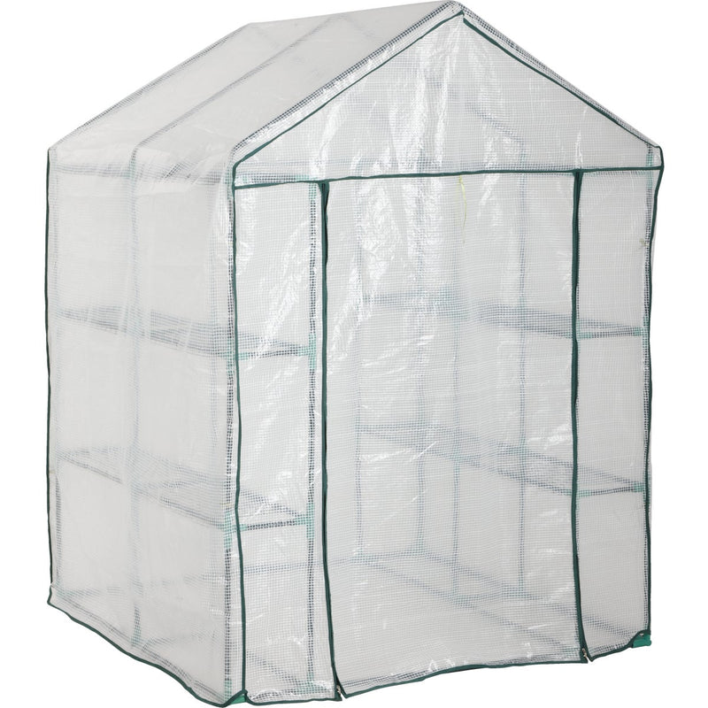 Best Garden 4 Ft. 8 In. W. x 6 Ft. 5 In. H. x 4 Ft. 8 In. D. Walk-In Greenhouse