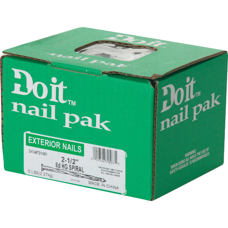 Do it 8d x 2-1/2 In. 11 ga Hot Galvanized Deck Nails (530 Ct., 5 Lb.)