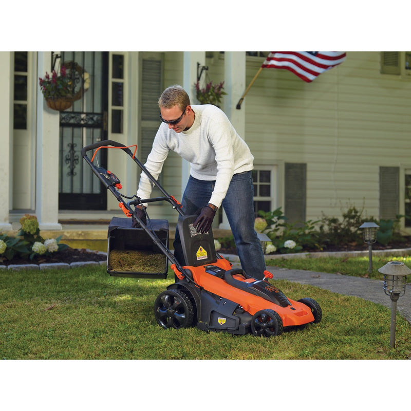 Black & Decker 20 In. 40V MAX Lithium Ion Push Cordless Lawn Mower