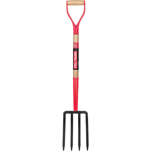 Truper Tru Tough 30 In. Wood Handle Spading Fork (4-Tine)