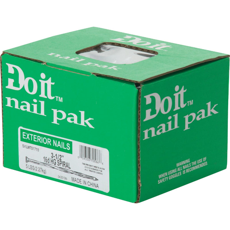 Do it 16d x 3-1/2 In. 9 ga Hot Galvanized Deck Nails (260 Ct., 5  Lb.)