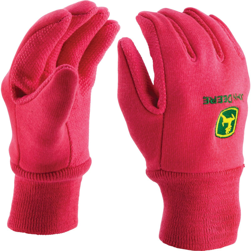 John Deere Youth Jersey Glove, Pink