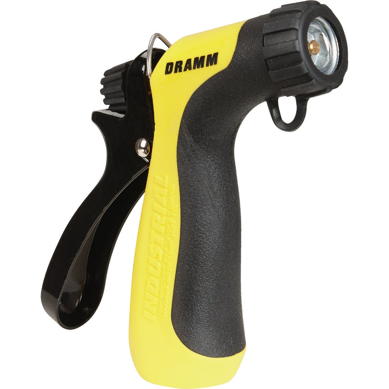 Dramm Heavy-Duty Metal Hot Water Pistol Nozzle, Yellow