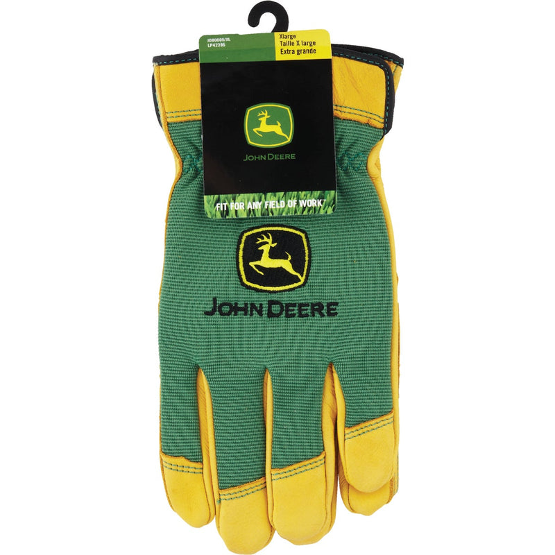 John Deere Men's XL Deerskin Leather Work Glove