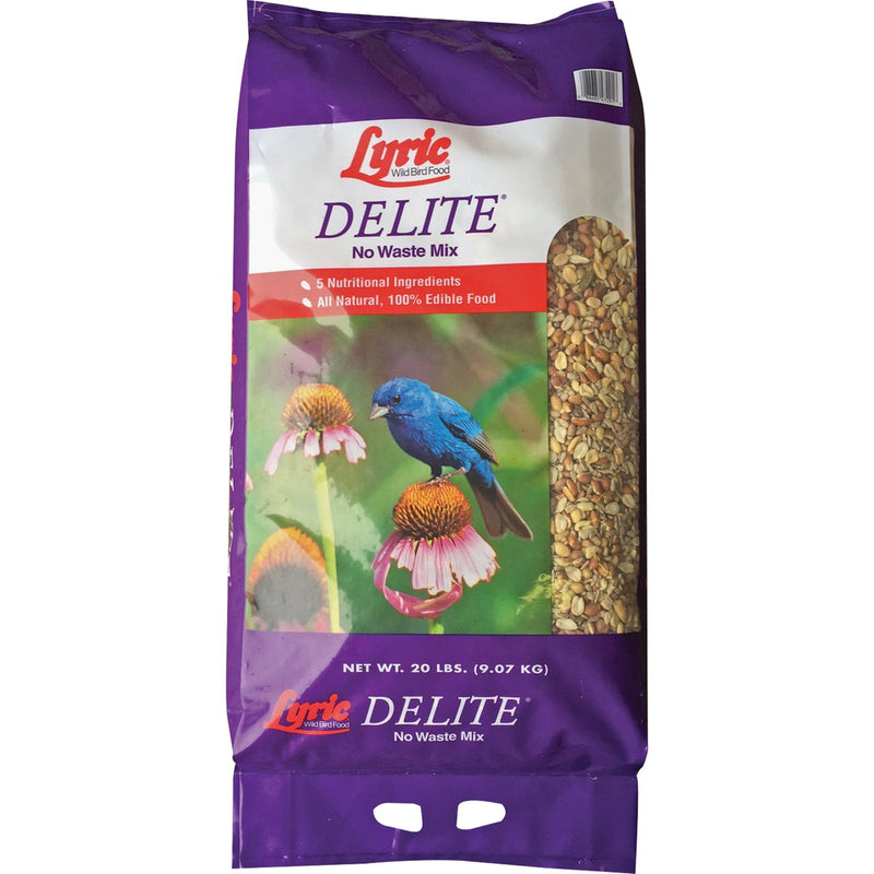 Lyric Delite 20 Lb. High Protein No Waste Mix Bird Food