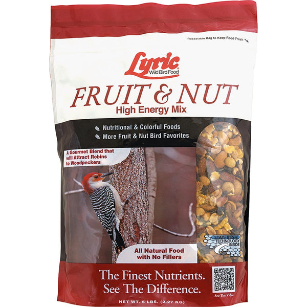 Lyric 5 Lb. Fruit & Nut High Energy Wild Bird Mix
