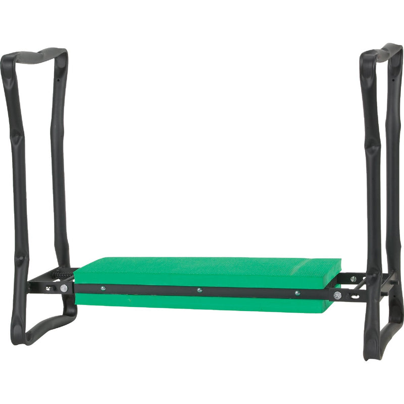 Best Garden Green Foam Pad w/Black Steel Frame Garden Kneeler Bench