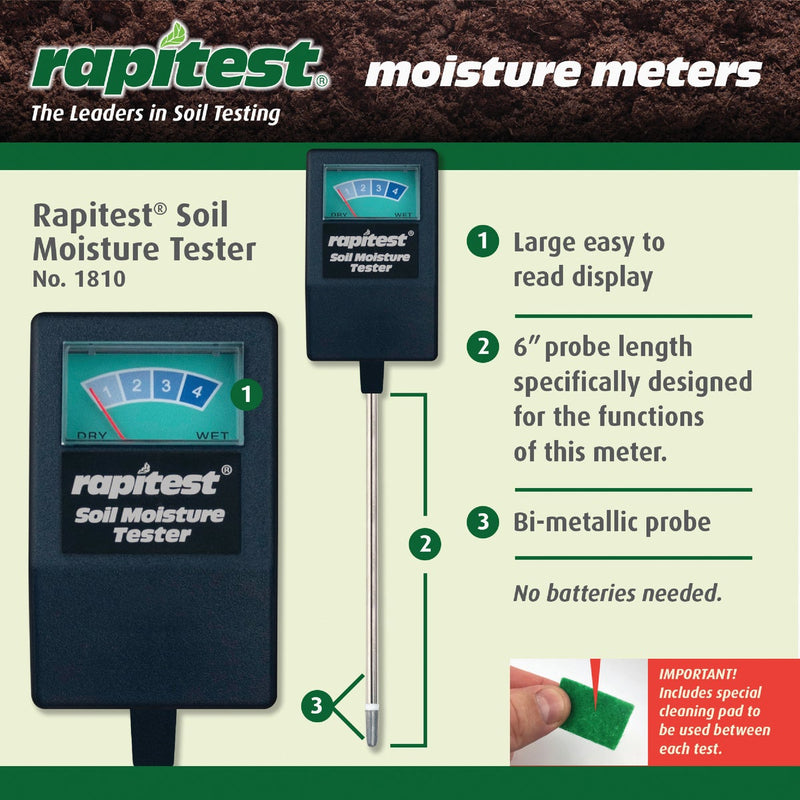 Rapitest Analog Mini Moisture Meter