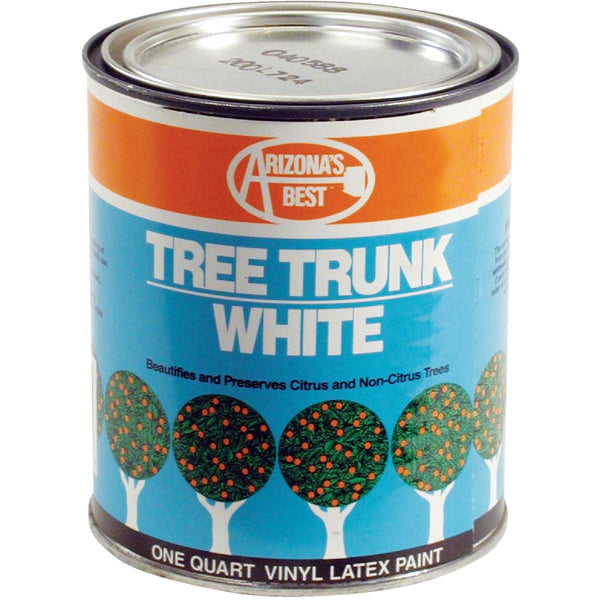Arizona's Best White Vinyl Latex Paint 1 Quart Tree Trunk Coating