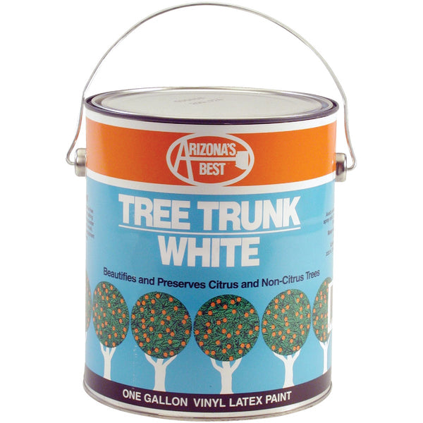 Arizona's Best White Vinyl Latex Paint 1 Gallon Tree Trunk Coating