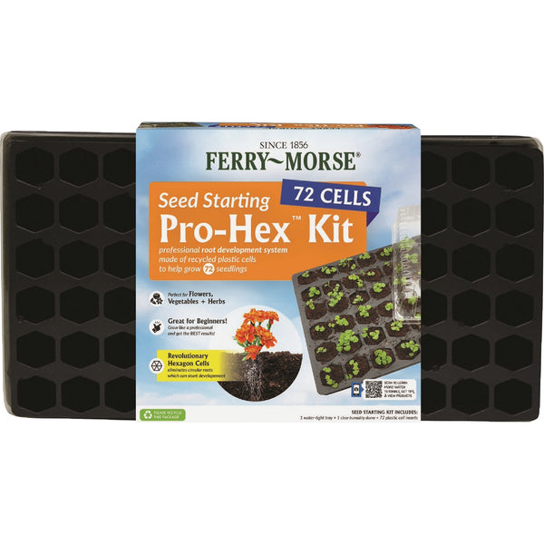 Ferry Morse 72-Cell 11 In. W. x 22 In. L. Seed Starter Kit