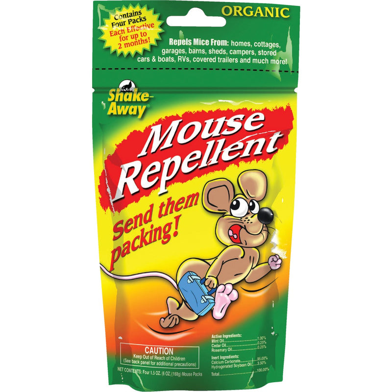 Shake Away 6 Oz. Granular Organic Mouse Repellent (4-Pack)