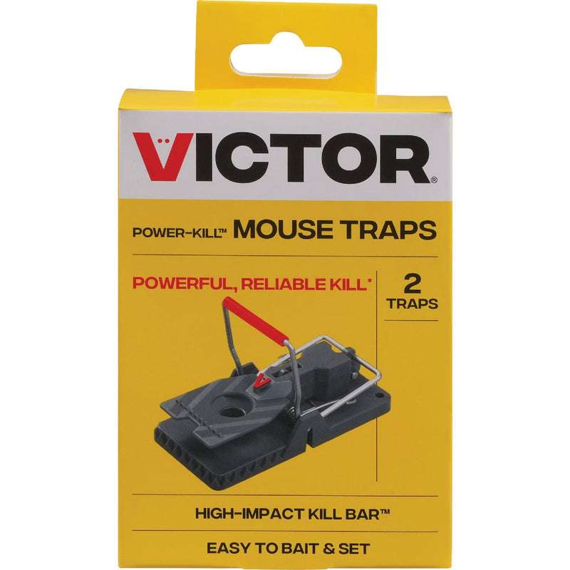 Victor Power-Kill Mechanical Mouse Trap (2-Pack)