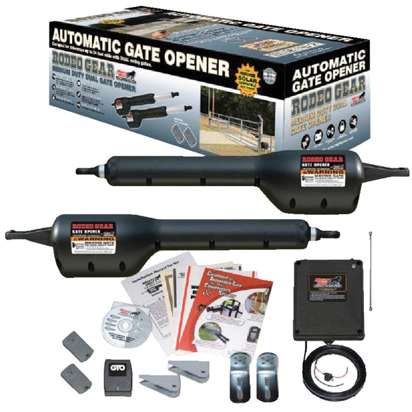 Mighty Mule MM372W 16 Ft. 550 Lb. Smart Dual Swing Gate Opener Kit