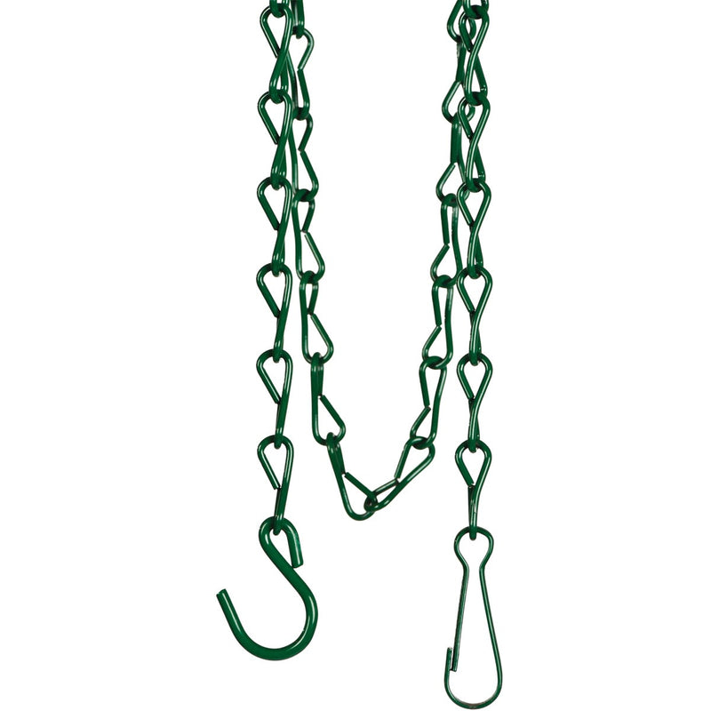 Perky-Pet 33 In. Green Powder-Coated Metal Bird Feeder Chain