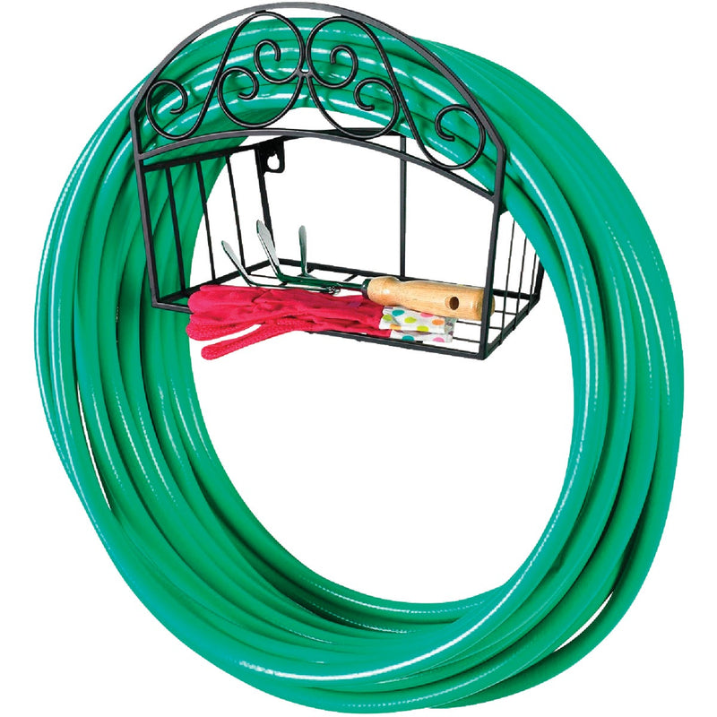 Liberty Garden 125 Ft. x 5/8 In. Hose Capacity Decorative Wall Mount Hose Hanger