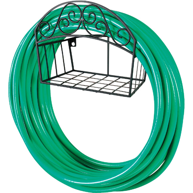 Liberty Garden 125 Ft. x 5/8 In. Hose Capacity Decorative Wall Mount Hose Hanger