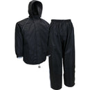 Boss Large 3-Piece Black Polyester Rain Suit