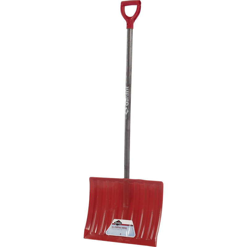 Garant Nordic 18 In. Poly Snow Shovel with 42.25 In. Wood Handle