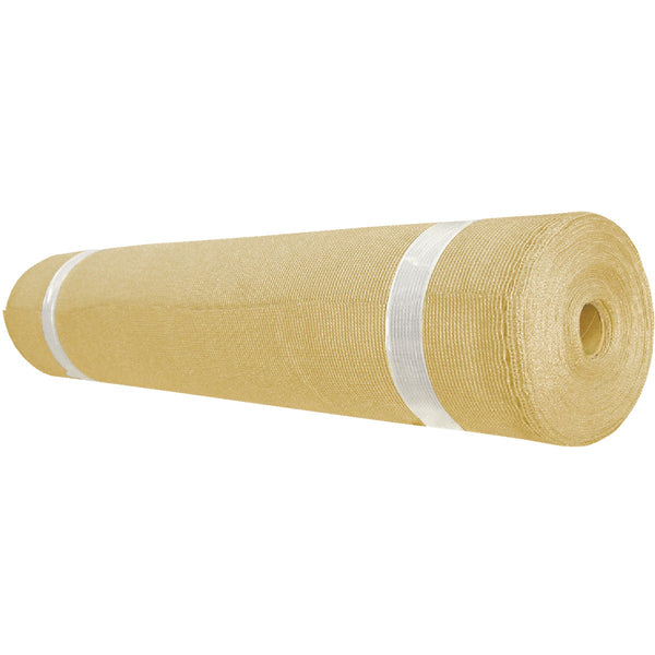 Coolaroo 6 Ft. W. x 100 Ft. L. Sandstone 70% UV Sun Screen Fabric