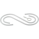 National Hardware 6 In. White Steel Extension Hook Kit