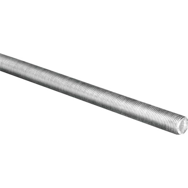 Hillman Steelworks 1/2 In. x 6 Ft. Steel Threaded Rod