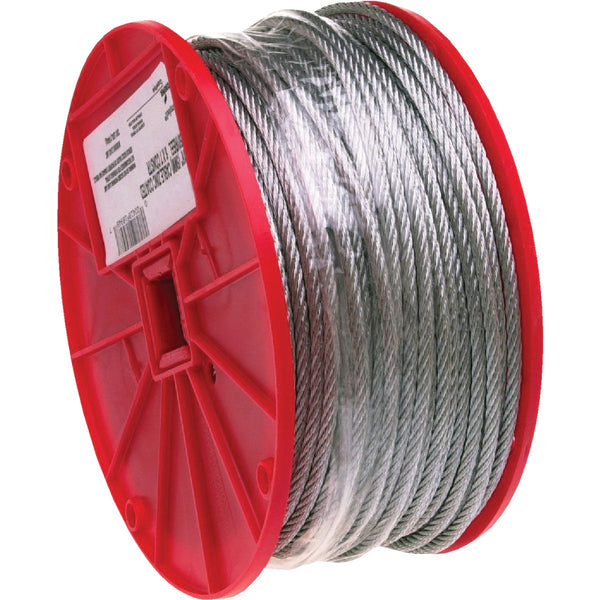 Campbell 1/8 In. x 500 Ft. Galvanized Wire Cable