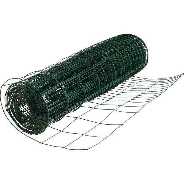 Do it 28 In. H. x 50 Ft. L. Galvanized Wire Garden Fence, Green