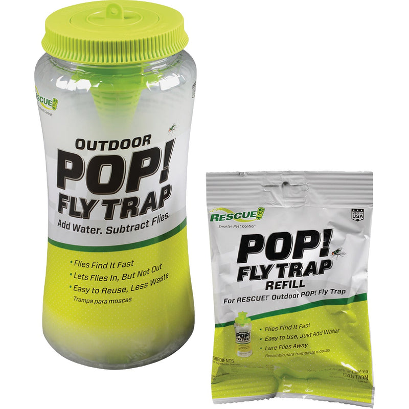 Rescue Pop Reusable Outdoor Fly Trap