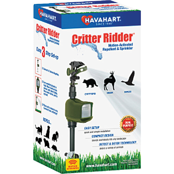 Havahart Critter Ridder Motion Activated 35 Ft. Spray Range Electronic Pest Repellent