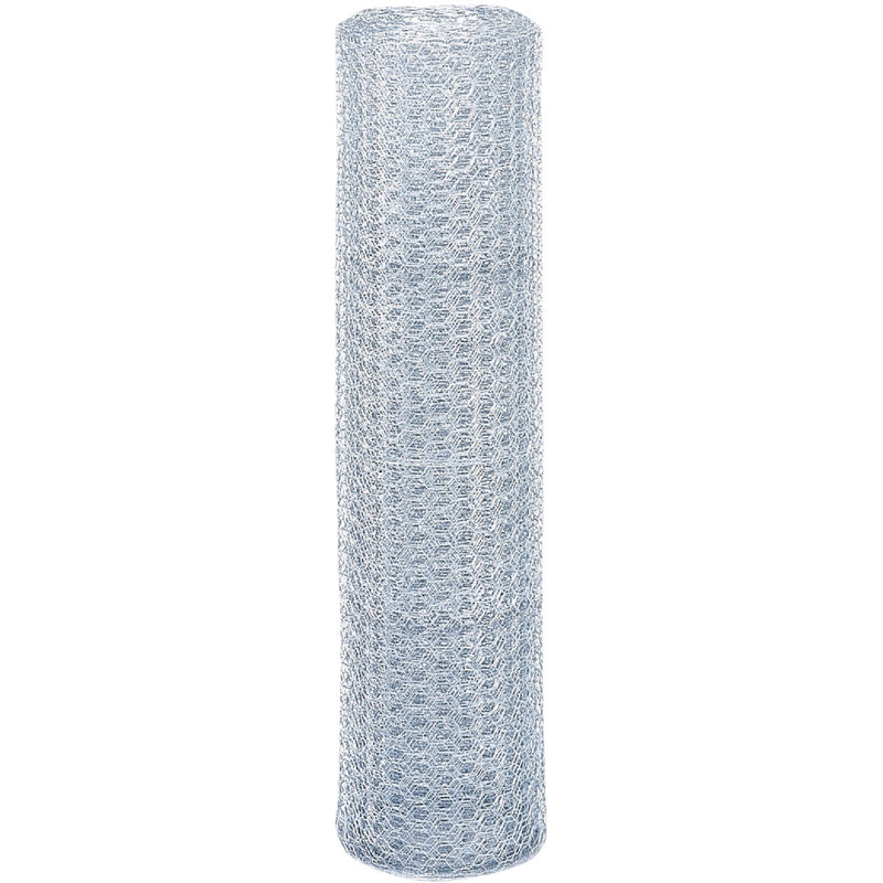 1 In. x 60 In. H. x 50 Ft. L. Hexagonal Wire Poultry Netting