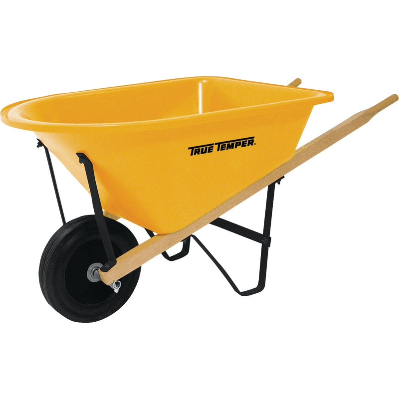 True Temper Lil' 1.25 Cu. Ft. Poly Kids Wheelbarrow