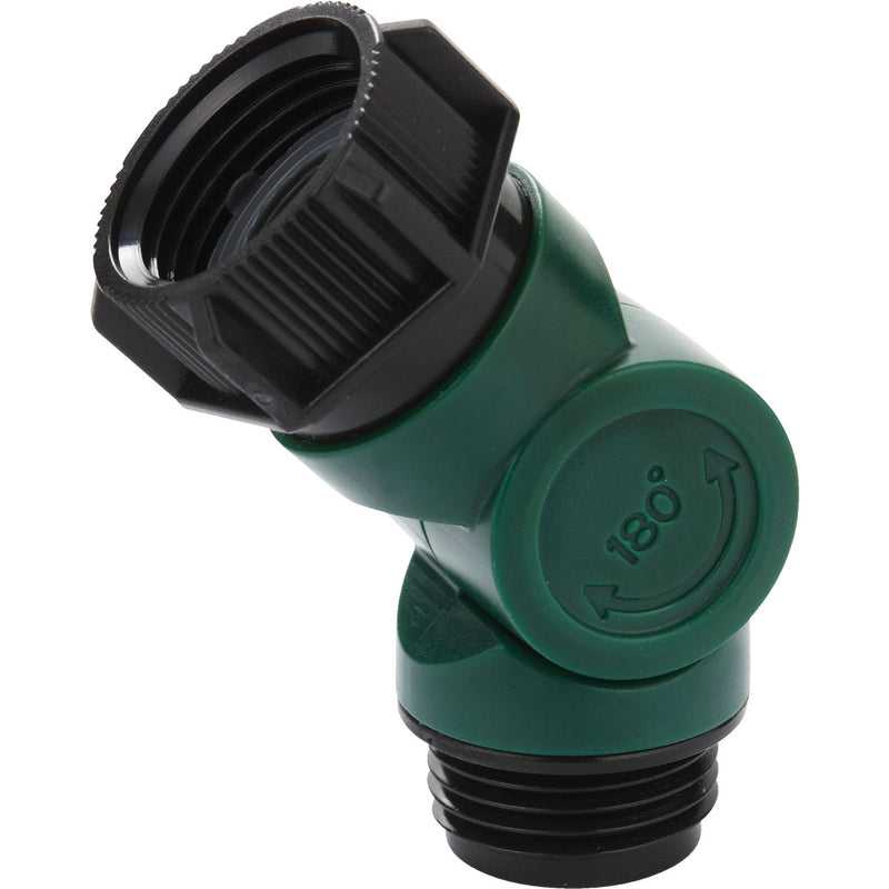 Melnor 3/4 In. FNH x 3/4 In. MNH Plastic Swivel Hose Connector