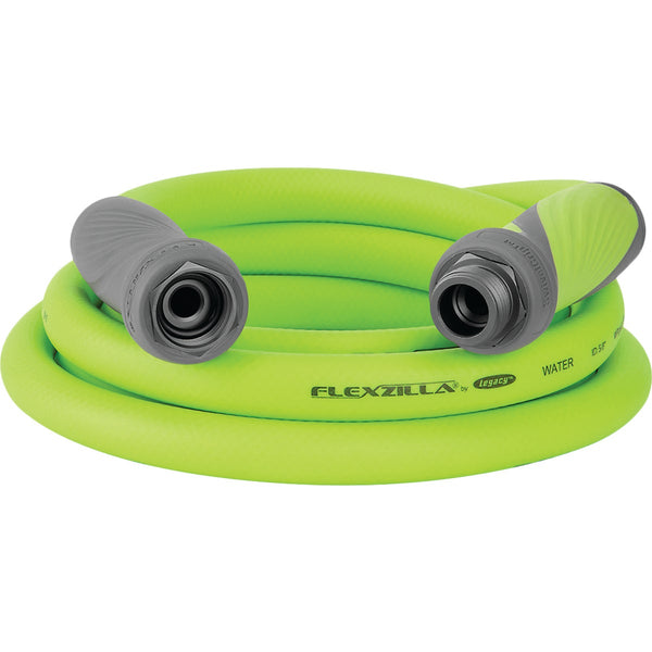 Flexzilla SwivelGrip 5/8 In. Dia. x 10 Ft. L. Drinking Water Safe Lead-In Hose with Male & Female Couplings