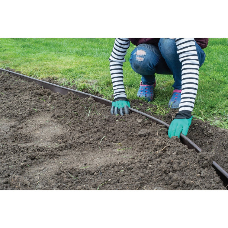 Master Mark Master Gardener Plus Professional 4.5 In. H. x 20 Ft. L. Black Recycled Plastic Lawn Edging