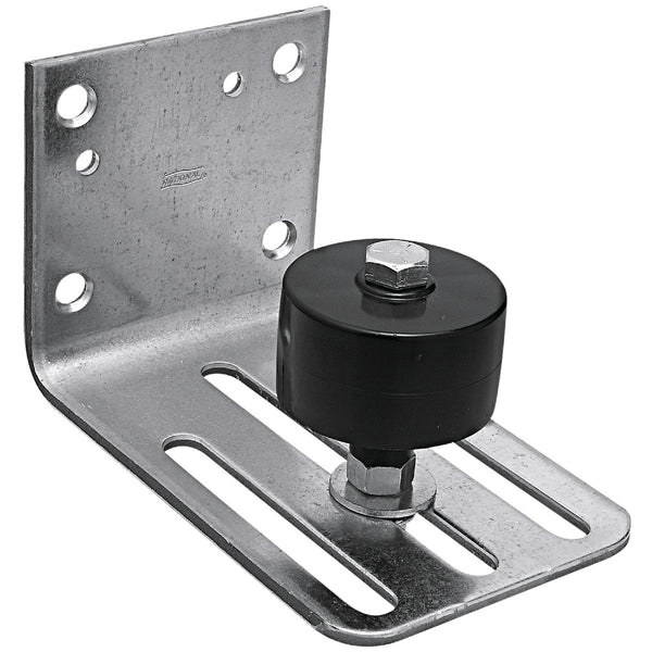 National DP318 Galvanized Up to 3-3/4 In. Steel Barn Door Stay Roller